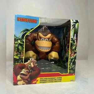 Deluxe Donkey Kong Jakks Pacific Nintendo Figure New Sealed In Box Christmas
